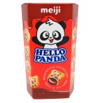 Печенье Meiji Hello Panda с шоколадной начинкой, 45 г