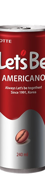 Холодный кофе Let’s Be Americano - Американо, 240 мл