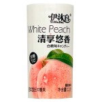 Жевательные конфеты YiMuBai White Peach без сахара со вкусом персика, 12 г