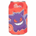 Газированный напиток QDol Pokemon Strawberry со вкусом клубники, 330 мл