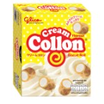 Бисквитное печенье Glico Collon с ванильным кремом, 54 г