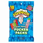 Кислые конфеты с шипучкой Warheads Sour Pucker Packs, 84 г