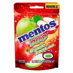 Жевательные конфеты Mentos DUO со вкусом зеленого яблока, 45 г