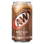 Газированный напиток A&amp;W Root Beer (безалкогольное корневое пиво), 355 мл