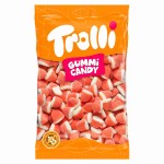 Жевательный мармелад Trolli Strawberry Kiss со вкусом клубники со сливками, 1000 г