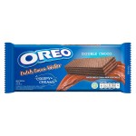 Вафля OREO Dutch Cocoa Wafer Double Choco с шоколадной начинкой, 140,4 г