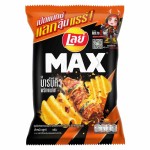 Чипсы крупной волной Lay’s Max BBQ Prik Pon Fai со вкусом барбекю и тайской закуски, 44 г