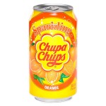 Газированный напиток Chupa Chups Orange со вкусом апельсина, 345 мл