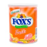 Леденцы Nestle Fox’s Crystal Clear Fruit’s Candy с фруктовым вкусом, 180 г