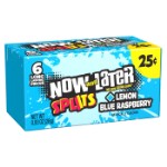 Жевательные конфеты Now and Later Splits Lemon and Blue Raspberry со вкусом лимона и голубой малины, 26 г