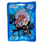 Кислые леденцы Yunhuajian Acid Sour Candy со вкусом черники, 25 г