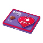 Набор шоколадных конфет Milka I Love с начинкой из миндальных и лесных орехов, 110 г