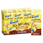 Молочный коктейль Nestle Nesquik Chocolate со вкусом шоколада, 180 мл (3 шт)