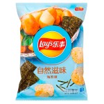 Картофельные чипсы Lay’s Natural Seaweed со вкусом морской капусты, 65 г