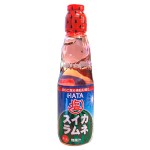 Газированный напиток Hatakosen Ramune Watermelon со вкусом арбуза, 200 мл