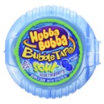 Кислая жевательная резинка Wrigley’s Hubba Bubba Sour Blue Raspberry со вкусом малины, 56,7 г