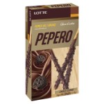 Печенье палочки Lotte Pepero Choco Cookie в молочном шоколаде с крошками печенья, 32 г