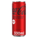 Газированный напиток Coca-Cola Zero Sugar (без сахара), 330 мл