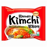 Лапша быстрого приготовления Samyang Kimchi Ramen со вкусом кимчи, 120 г