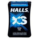 Леденцы Halls XS Sugar Free Mentholyptus со вкусом ментола, без сахара, 13,8 г