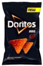 Кукурузные чипсы Doritos BBQ со вкусом барбекю, 100 г