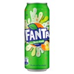 Газированный напиток Fanta Cream Soda Fruity со вкусом фруктовой крем-соды, 320 мл