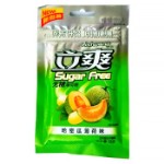 Конфеты Lishuang Sugar Free со вкусом дыни и мяты, 15 г