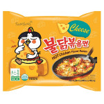 Лапша быстрого приготовления Samyang Hot Chicken Flavor Ramen Cheese острая со вкусом курицы и сыра, 140 г