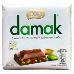 Шоколадная плитка Nestle Damak молочный шоколад c фисташками, 60 г