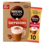 Кофе Nescafe Gold Cappuccino в пакетиках, 8*15,5 г