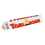 Белый молочный шоколад Toblerone White с медово-миндальной нугой, 100 г