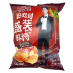 Картофельные чипсы Oishi Tomato Flavor со вкусом томатов, 80 г