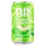 Газированный напиток Baskin Robbins Apple Mint Zero со вкусом яблока и мяты, без сахара, 350 мл