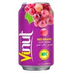 Напиток сокосодержащий безалкогольный Vinut Red Grape со вкусом красного винограда, 330 мл