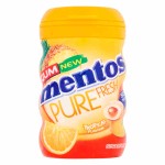 Жевательная резинка Mentos Pure Fresh Tropical со вкусом тропических фруктов, 100 г