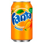 Газированный напиток Fanta Mango со вкусом манго, 355 мл