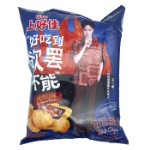 Картофельные чипсы Oishi Barbecue Flavor со вкусом барбекю, 80 г