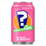Газированный напиток Fanta WTF с секретным вкусом - зелёная (без сахара), 330 мл