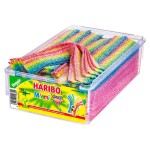 Жевательный мармелад Haribo Veggie Miami Sauer полоски с кислым вкусом Майами, 1125 г