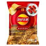 Картофельные чипсы Lay’s Roast Sucking Pig Flavor со вкусом печёного поросенка с хрустящей корочкой, 60 г