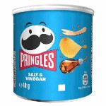 Картофельные чипсы Pringles Salt &amp; Vinegar со вкусом соли и уксуса, 40 г