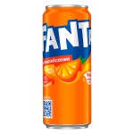 Газированный напиток Fanta Orange со вкусом апельсина, 330 мл