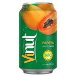 Напиток сокосодержащий безалкогольный Vinut Papaya со вкусом папайи, 330 мл