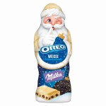 Шоколадный Санта Milka &amp; OREO Xmas Santa White, 100 г