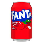 Газированный напиток Fanta Strawberry &amp; Kiwi, 330 мл