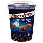 Печенье Solen Biscolata Mood Night Bitter с тёмным шоколадом, 115 г