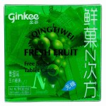 Леденцы освежающие Ginkee Fresh Fruit без сахара со вкусом винограда, 50 г