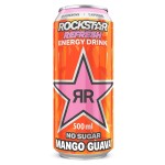 Энергетический напиток Rockstar Mango Guava со вкусом манго и гуавы (без сахара), 500 мл