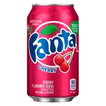 Газированный напиток Fanta Cherry со вкусом вишни, 355 мл