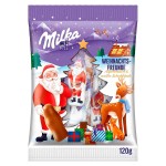 Шоколад молочный Milka Weihnachtsfreunde, 120 г